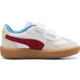 Puma - Palermo Lth - Sneakers - Wit - Rood - Aqua