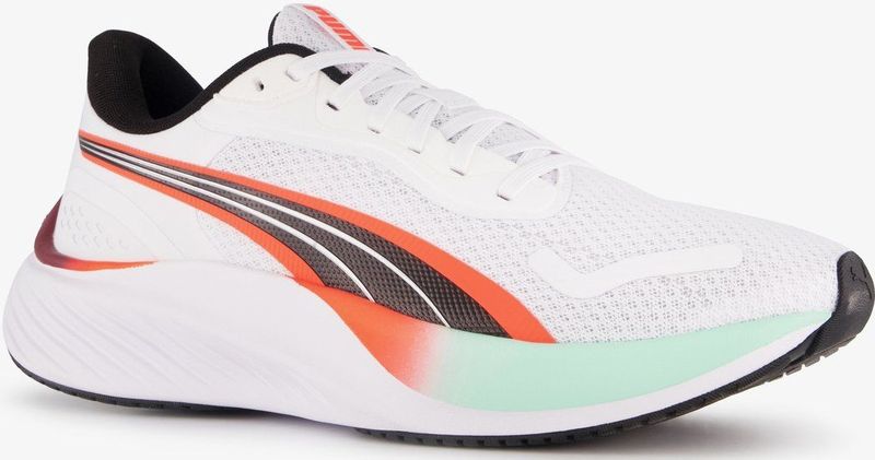 PUMA - Pounce Lite - Hardloopschoenen - Zwart - Textiel/Synthetisch