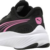 PUMA Unisex Kid's Pounce Lite Jr Sneaker, Puma Zwart Posie Pink PUMA Wit, 35.5 EU