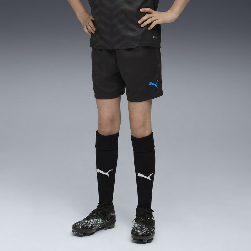 PUMA - individualCUP - Voetbaltrainingsshort - Blauw/Zwart/Wit