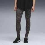 PUMA Essentials Animal Print legging voor Dames, Zwart, Maat XXS