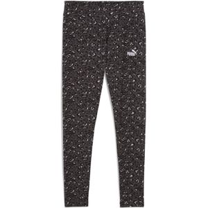 PUMA Essentials Animal Print legging voor Dames, Zwart, Maat XXS