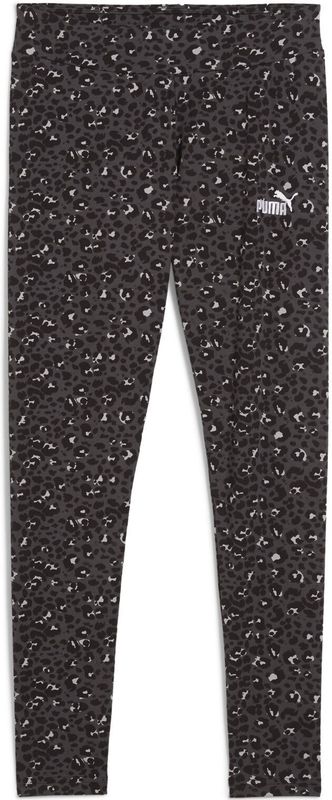PUMA Essentials Animal Print legging voor Dames, Zwart, Maat XXS