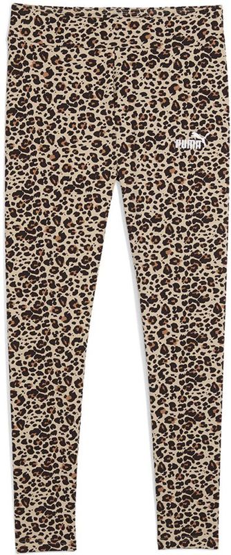 PUMA - Essentials Animal Print - Legging - Roze/Bruin