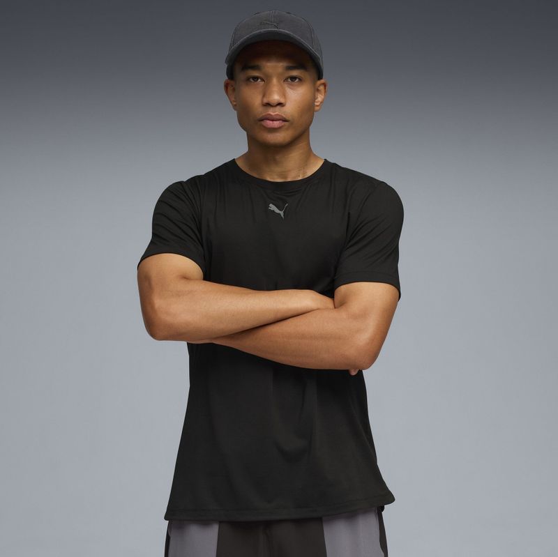 Puma - Cloudspun - T-Shirt - Zwart