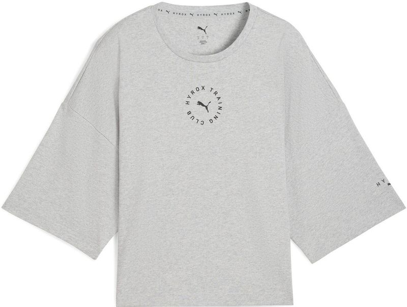 PUMA - x HYROX - T-shirt - Grijs - Kort - Dames
