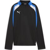 PUMA - IndividualLIGA 1/4 Zip Top - Sporttop - PUMA Black-PUMA White-Ultra Blue