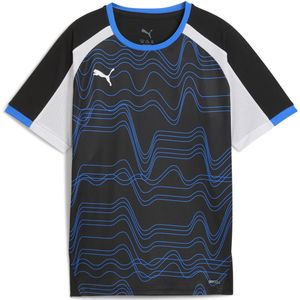 PUMA - individualLIGA Graphic Jersey Jr - Sportshirt - PUMA Black-PUMA White-Ultra Blue