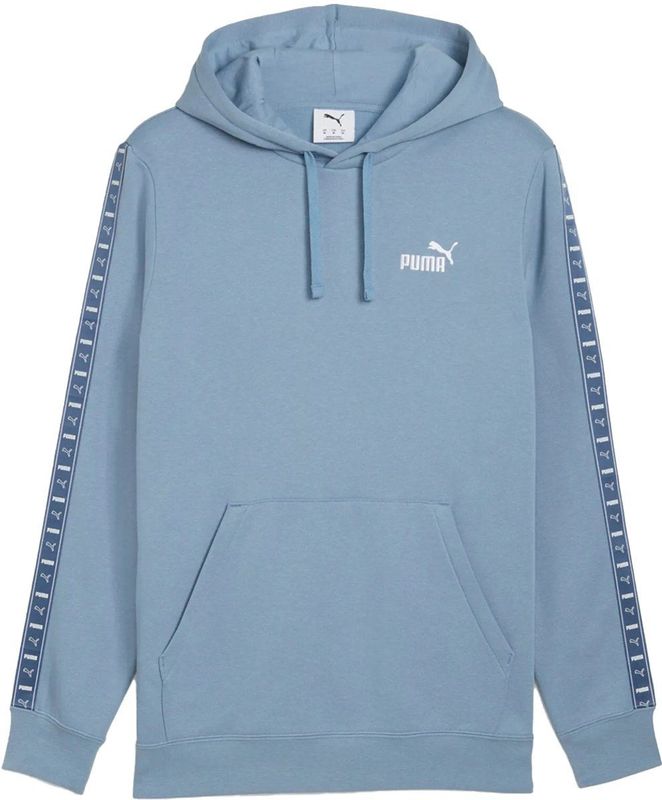 Puma - ESS Tape Hoodie - Blauw - Katoen