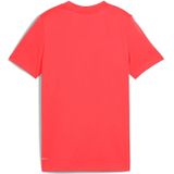 Puma - Glowing Red T-shirt - Regular Fit - Korte Mouwen - Logoprint