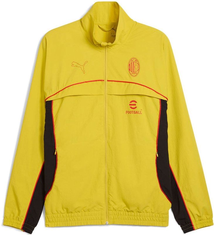 Puma - Ac Milan Football Statement Cellerator - Jas - Winddicht - 100% Gerecycled Nylon