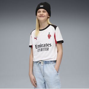 PUMA - Uitshirt - Wit - Polyester - AC Milan Diavoletto Embleem