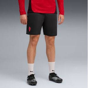 PUMA - AC Milan - Trainingsbroekje - Zwart Rood - 2025-2026