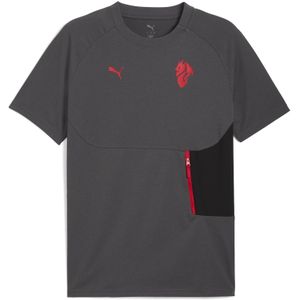 PUMA - AC Milan Pumatech - T-Shirt - Grijs Rood Zwart - 2025-2026