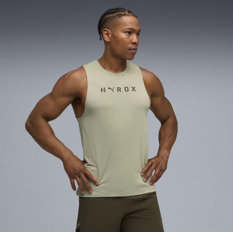 PUMA x HYROX CLOUDSPUN ThermoAdapt tanktop voor Heren, Maat S