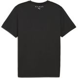 PUMA - PUMA x HYROX POLY GRAPHIC TEE - Heren Sportshirt - Puma Black
