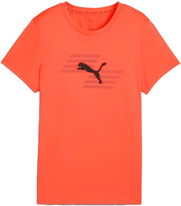 PUMA x HYROX T-shirt met print voor Dames, Rood, Maat XXS