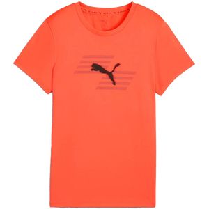 PUMA x HYROX T-shirt met print voor Dames, Rood, Maat XXS