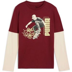 Puma - Mid 90's Layared Essentials Graphics T-shirt - Met Lange Mouwen