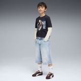 PUMA - Mid90s - Gelaagde Top - Blauw - Lange Mouwen - Voor Heren