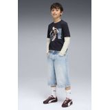 PUMA - Mid90s - Gelaagde Top - Blauw - Lange Mouwen - Voor Heren