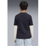 PUMA - Mid90s - Gelaagde Top - Blauw - Lange Mouwen - Voor Heren