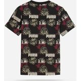 PUMA - Shirt '90s' - Lichtbeige - T-shirt - Kwartmouw - Normale Pasvorm