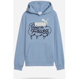 Puma - Mid90s Hoodie - Blauw - Katoen