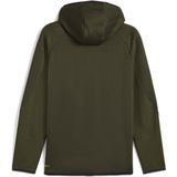 Puma - Evostripe - Sweatshirt - Zwart - DryCELL, Volledige Ritssluiting, Kangoeroezak