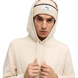 Puma - Essential 1 Logo Hoodie - Beige - Katoen