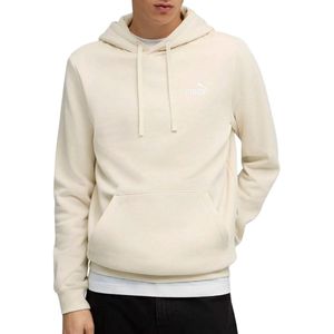 Puma - Essential 1 Logo Hoodie - Beige - Katoen