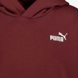 Puma Essentials Small Logo kinder hoodie rood - Maat 176