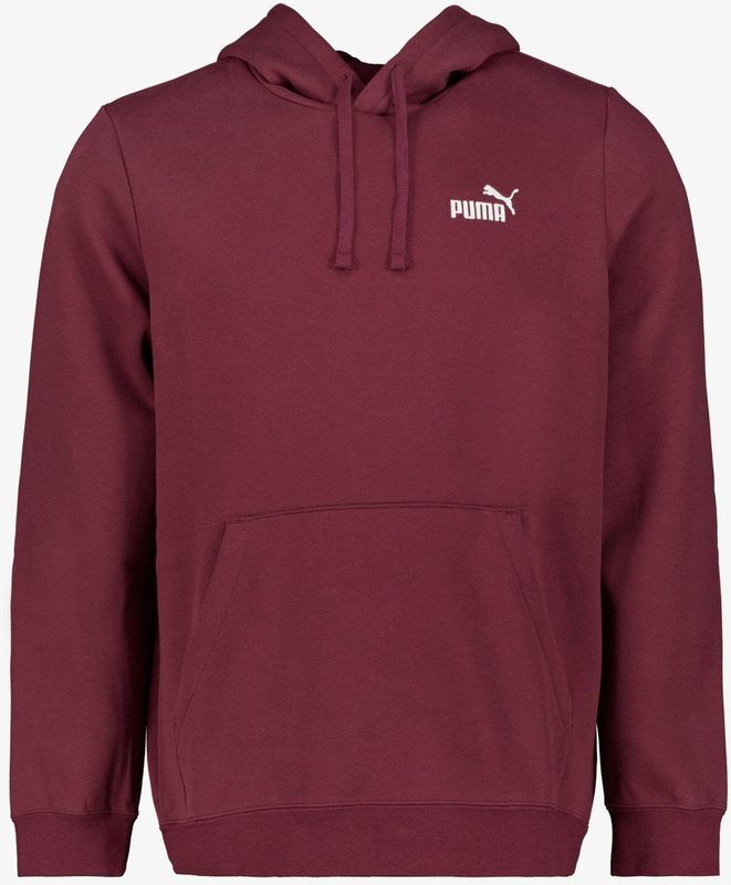 Puma - Essential 1 Logo Hoodie - Rood - Heren