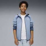 PUMA - Evostripe Hoodie - Blauw - Gerecycled Materiaal - Met Rits