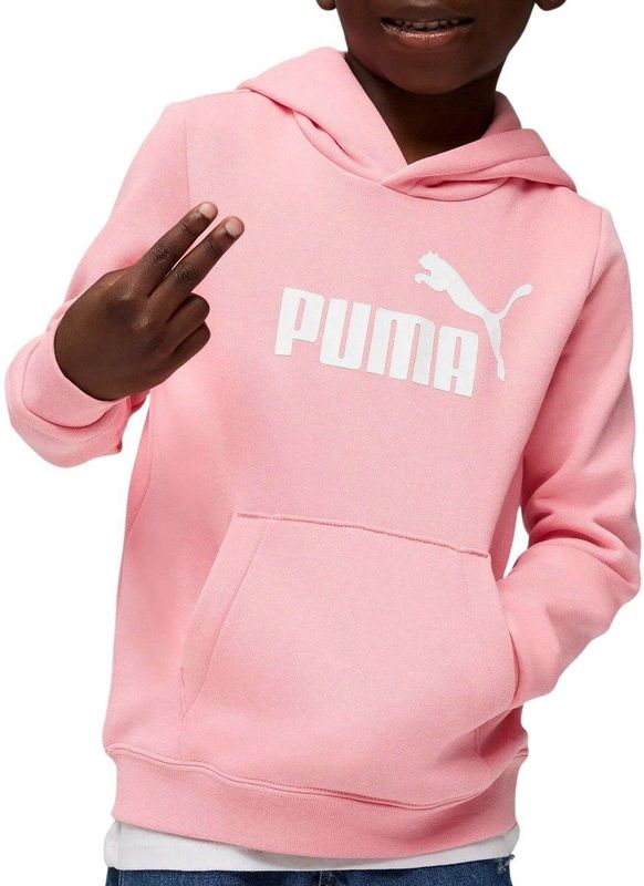 PUMA - Hoodie - Blauw - Fleece - Met Capuchon