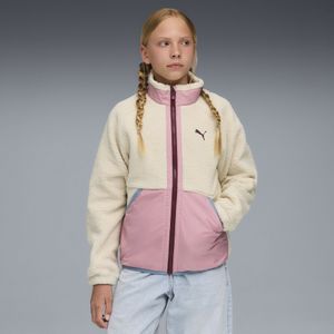 PUMA - Hybride Sherpajack - Warm - Voor Jongeren - Maat 9-10Y