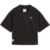 PUMA - T-shirt - Zwart - Katoen - Normale Pasvorm