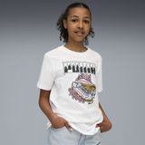 PUMA - Graphic T-shirt - Wit - Dames