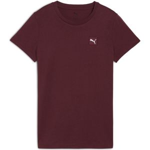 Puma - Essential Elevated - T-shirt - Rood - Dames