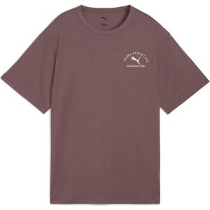 Puma - Relaxed T-Shirt - Paars - Dames