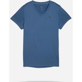 Puma - Tad Essential V-Neck - T-shirt - Blauw