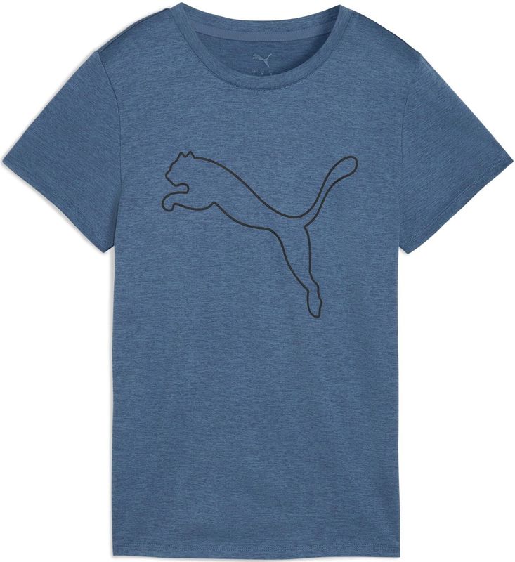 PUMA - T-shirt - Zwart - Single Jersey - Normale Pasvorm