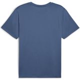 Puma - Tad Essentials Cat - T-Shirt - Blauw - Ademend Materiaal