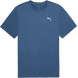Puma - Tad Essentials Cat - T-Shirt - Blauw - Ademend Materiaal