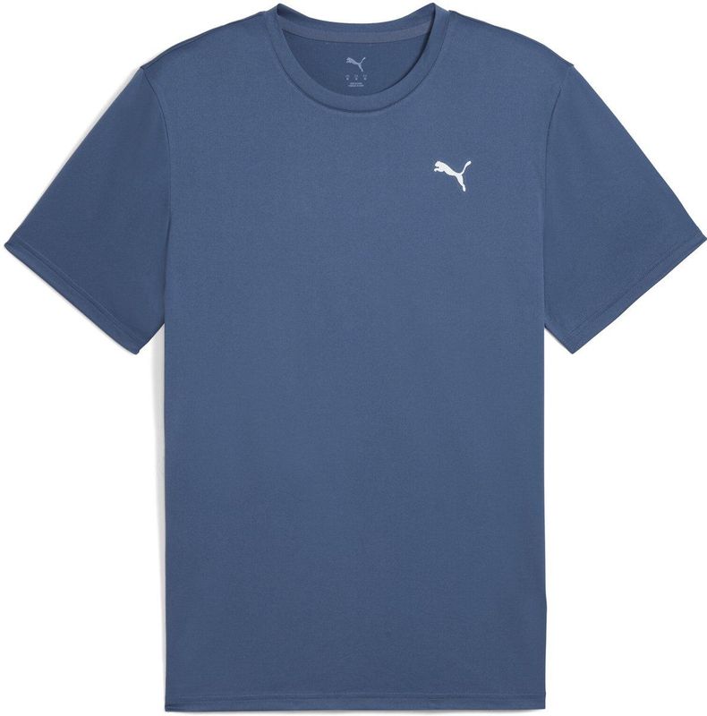 Puma - Tad Essentials Cat - T-Shirt - Blauw - Ademend Materiaal