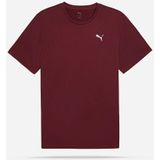 Puma - Tad Essentials Cat - T-shirt - Rood - Heren
