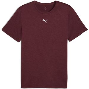 Puma - Tad Essentials Cat - T-Shirt - Rood - Ademend Materiaal