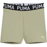 PUMA - Korte Tights - Zwart - 85% Gerecycled Polyester, 15% Elastaan