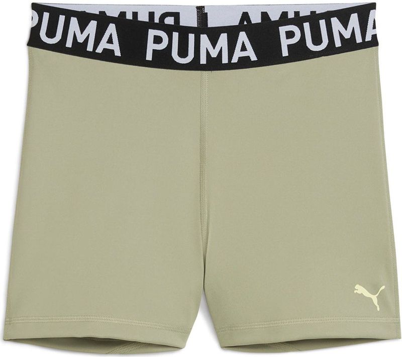 PUMA - Korte Tights - Zwart - 85% Gerecycled Polyester, 15% Elastaan