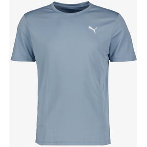 PUMA - Train All Day Essentials - T-shirt - Blauw - 100% Gerecycled Materiaal